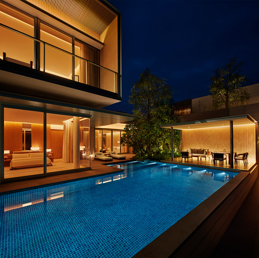 The Sanya EDITION Three Bedroom Villa Outdoor Pool